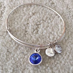 Alex And Ani September birthstone bracelet